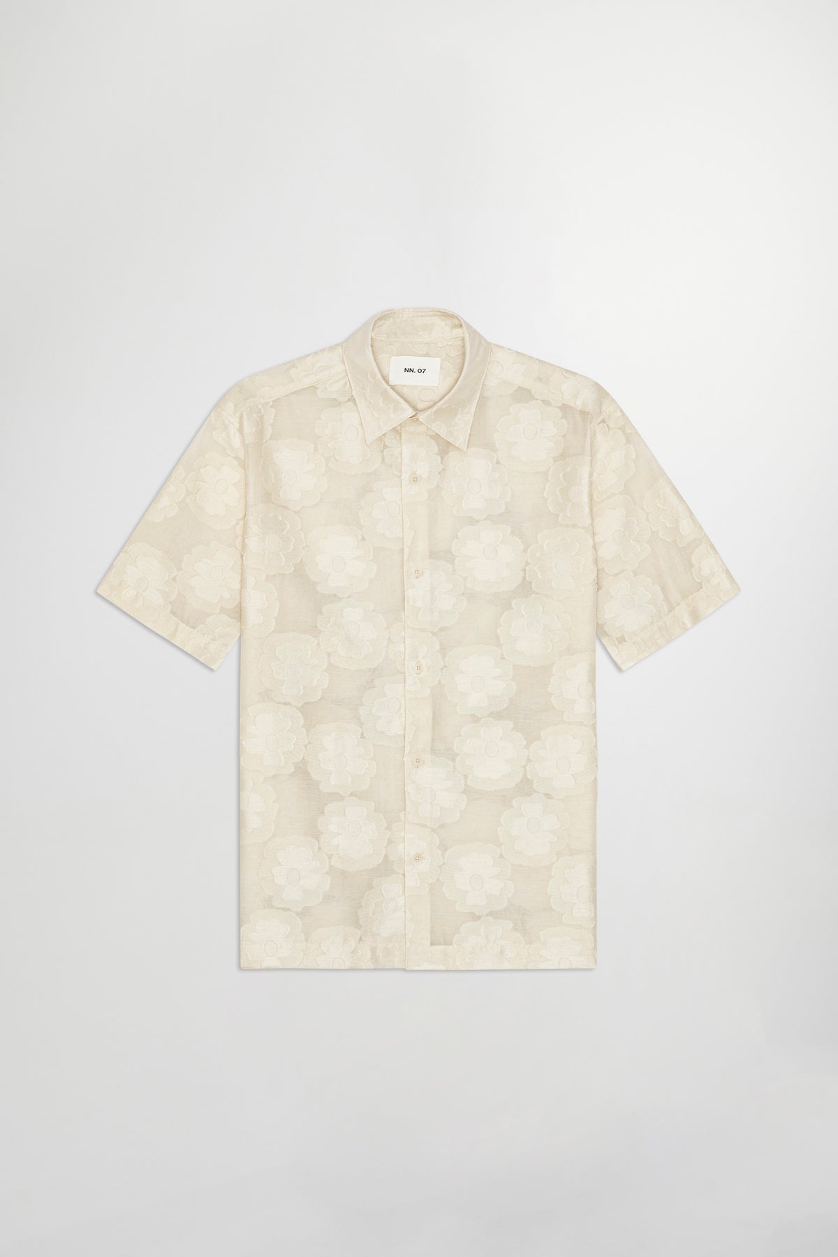 Chemise Freddy Ss No Pkt - Ivory