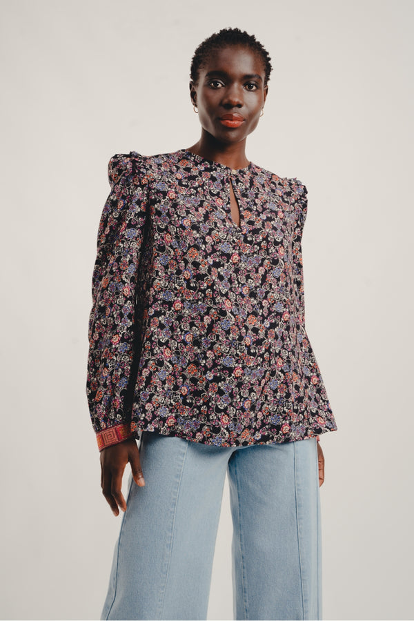 Bluse Simone Infinity Ml - Sort