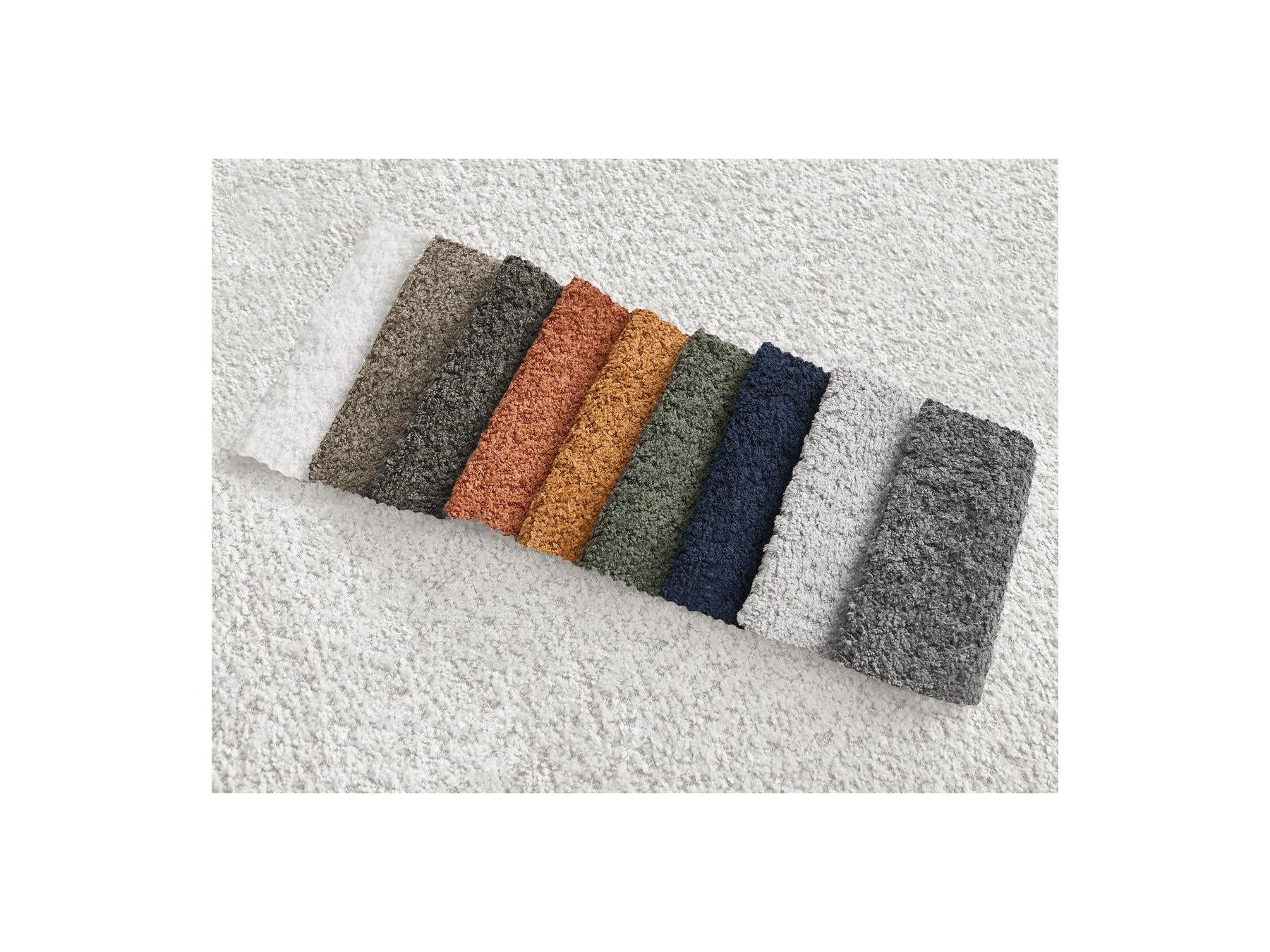 Montaigne - Ottoman - Bouclé Fabric