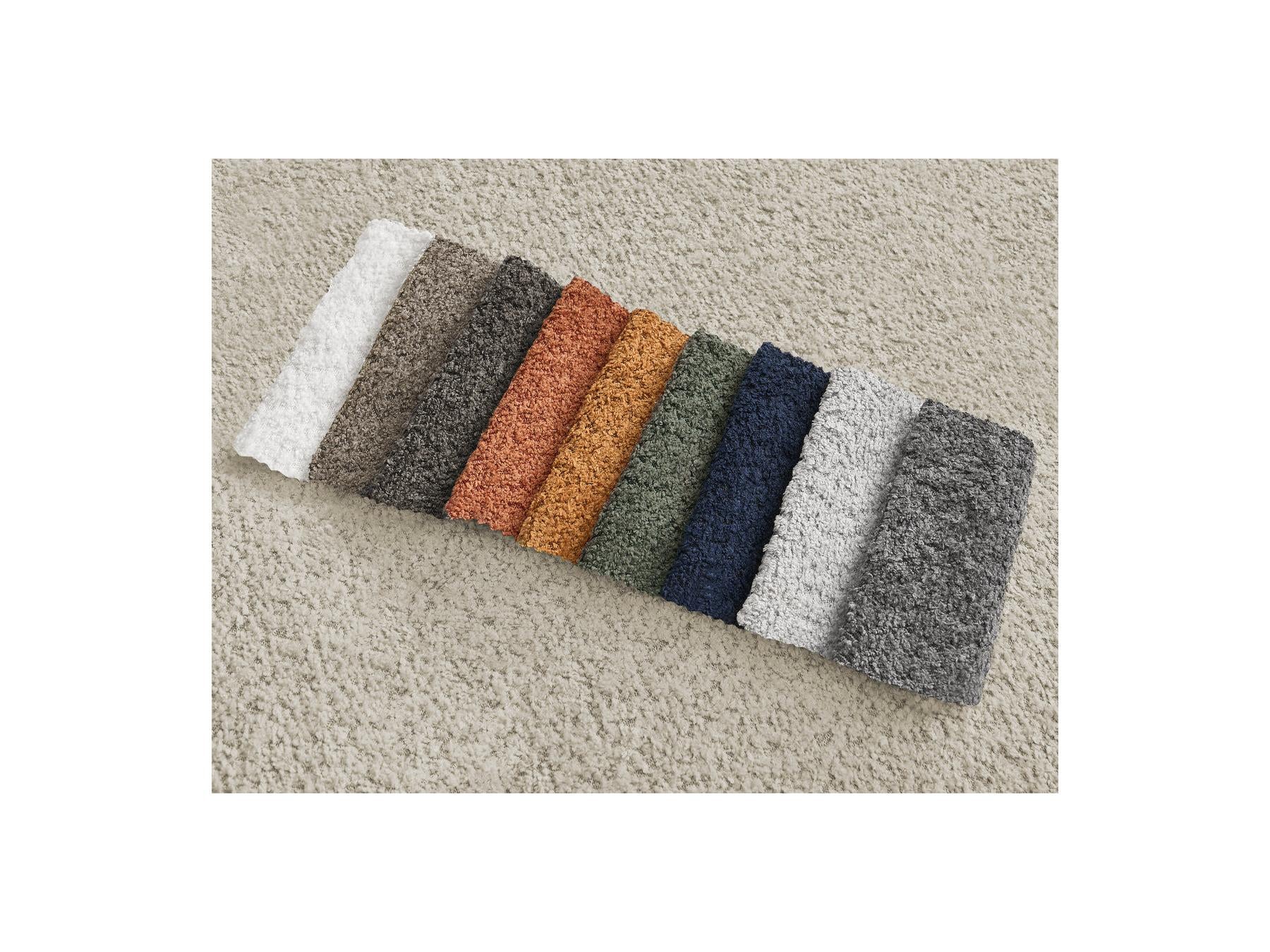 Montaigne - Ottoman - Bouclé Fabric
