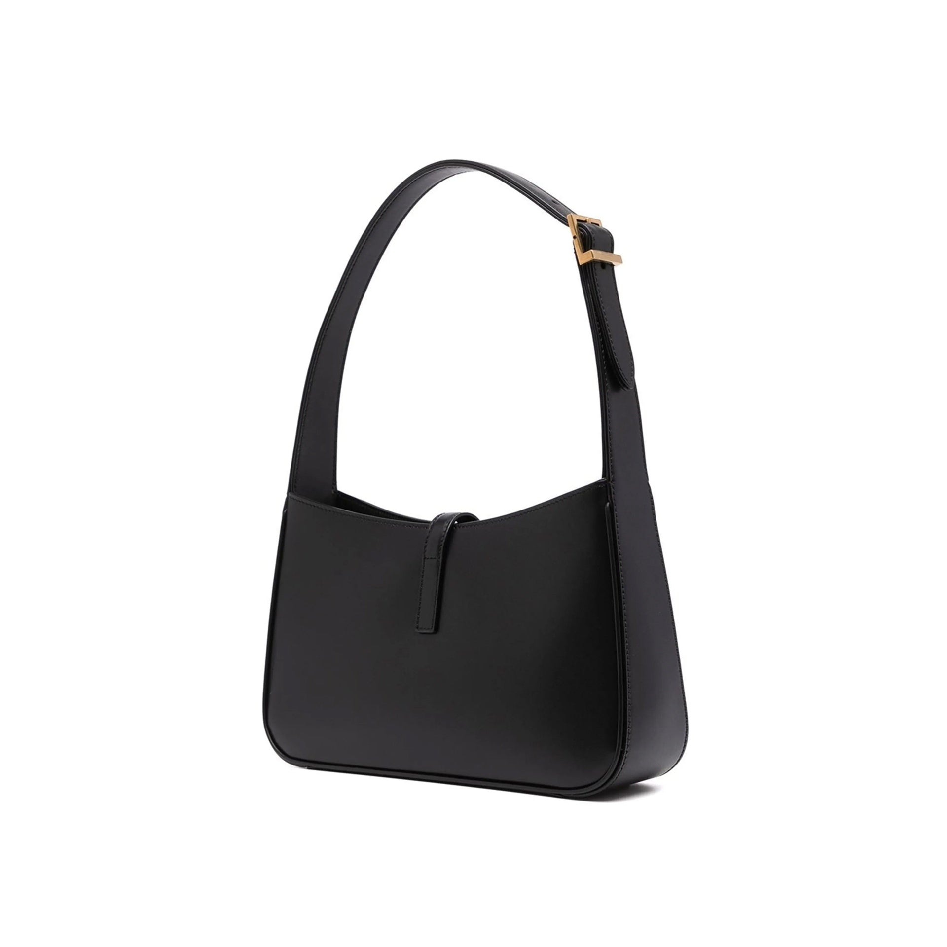 Saint Laurent - Bolso hobo de piel Le 5 À 7 - Negro - Mujer