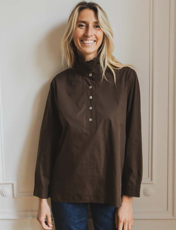 Camicia Cioccolato Volta