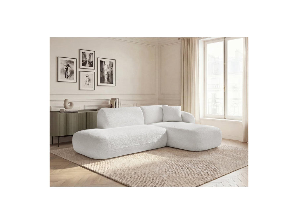 Anda - Fixed Modular Corner Sofa - With 1 Chaise Longue and 1 End Section - Right-Hand Corner