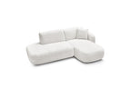 Anda - Fixed Modular Corner Sofa - With 1 Chaise Longue and 1 End Section - Right-Hand Corner