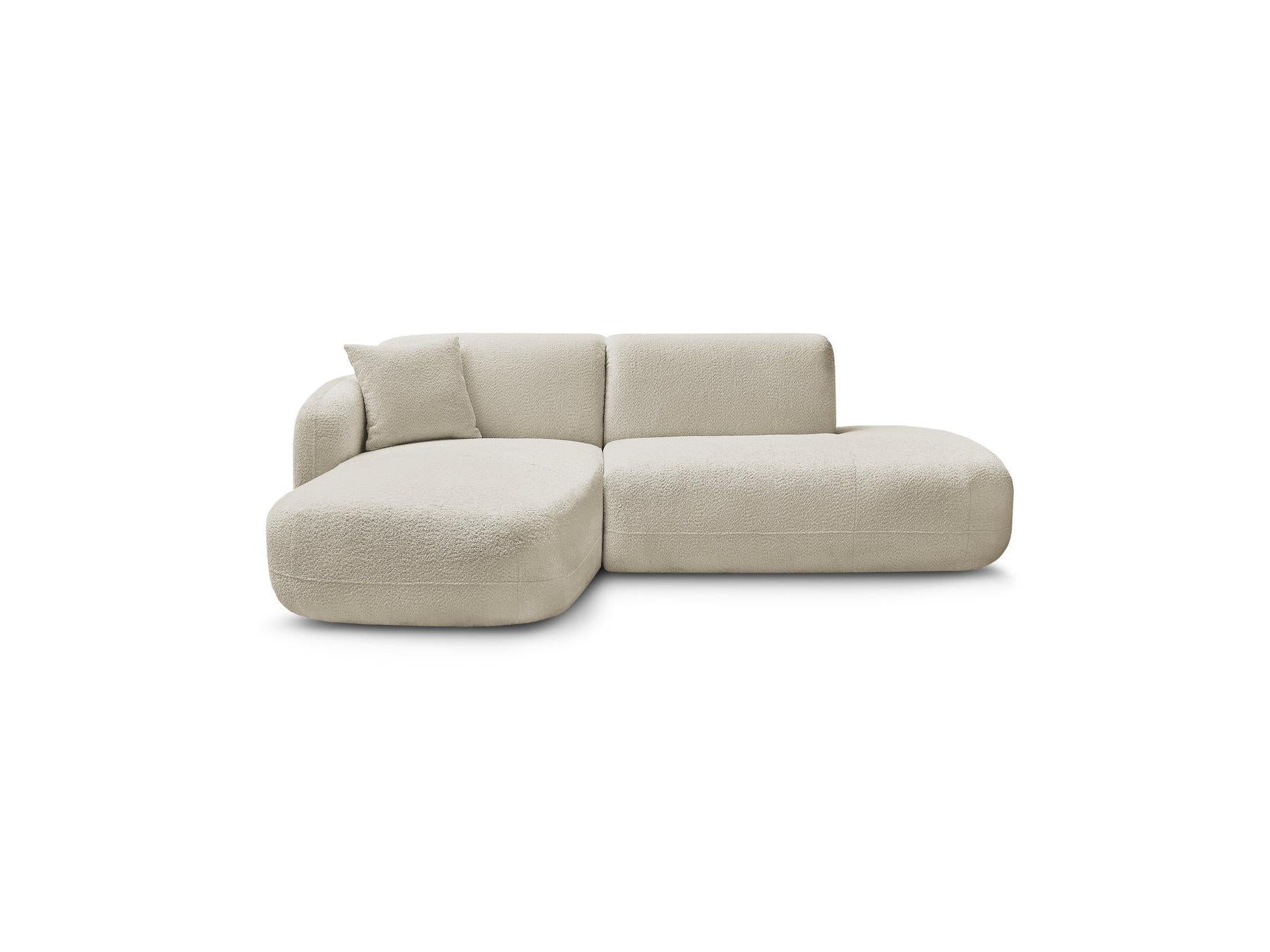 Anda - Fixed Modular Corner Sofa - With 1 Chaise Longue and 1 End Sofa Chair - Left Corner