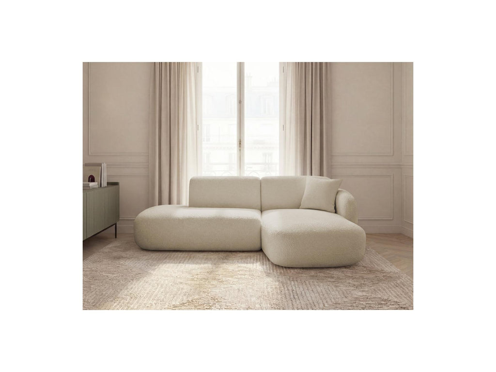Anda - Fixed Modular Corner Sofa - With 1 Chaise Longue and 1 End Section - Right-Hand Corner