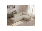 Anda - Fixed Modular Corner Sofa - With 1 Chaise Longue and 1 End Section - Right-Hand Corner