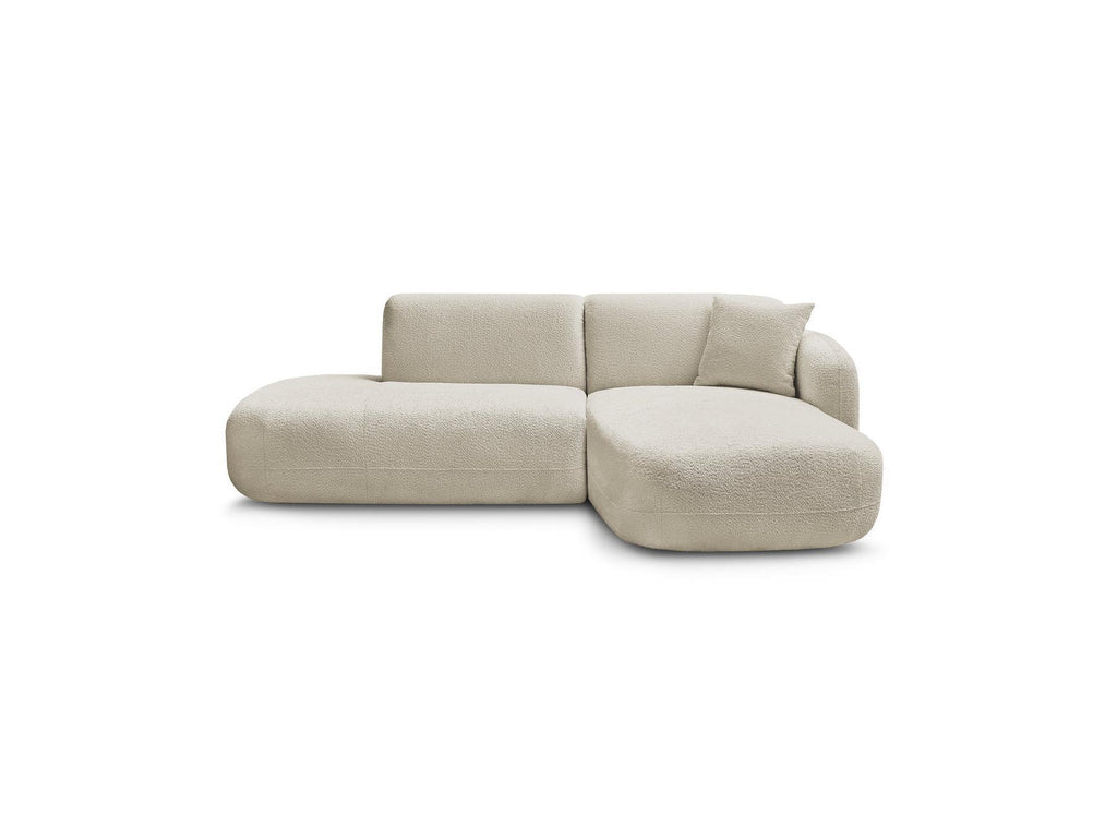 Anda - Fixed Modular Corner Sofa - With 1 Chaise Longue and 1 End Section - Right-Hand Corner