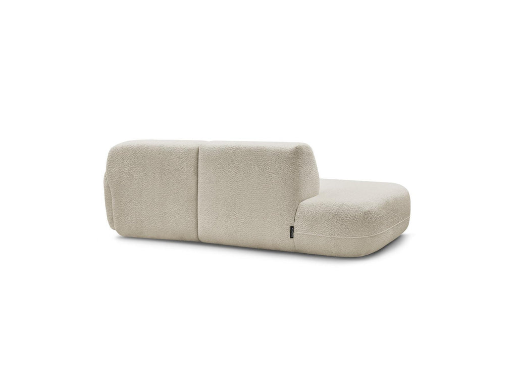 Anda - Fixed Modular Corner Sofa - With 1 Chaise Longue and 1 End Section - Right-Hand Corner