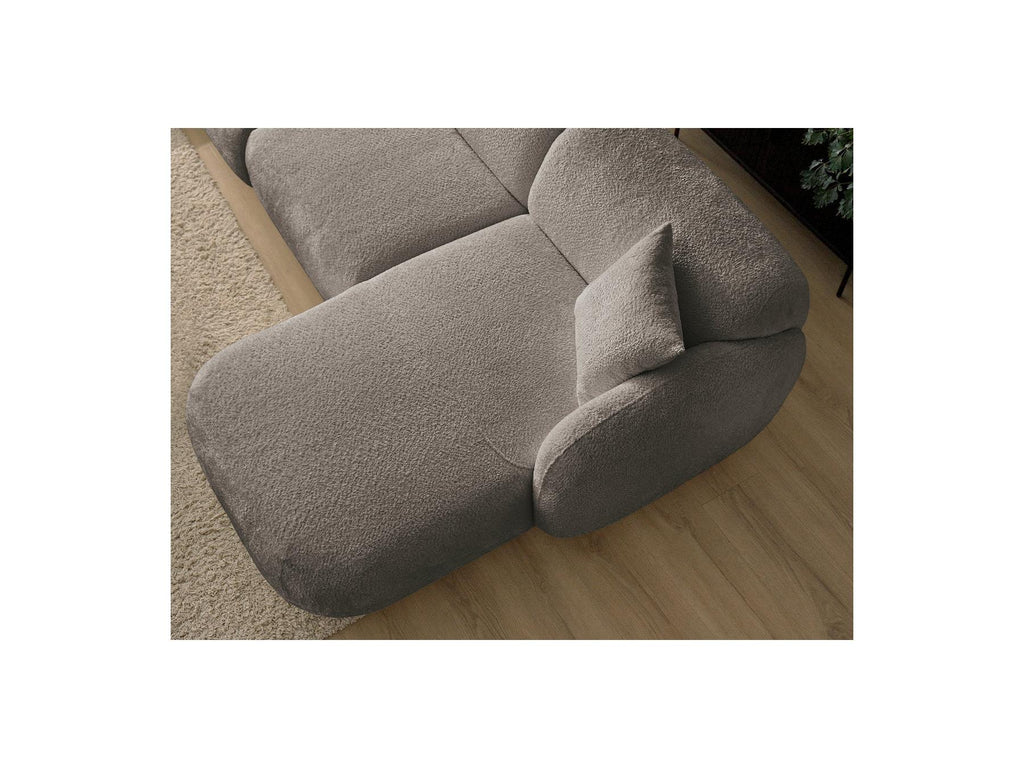Anda - Fixed Modular Corner Sofa - With 1 Chaise Longue and 1 End Section - Right-Hand Corner