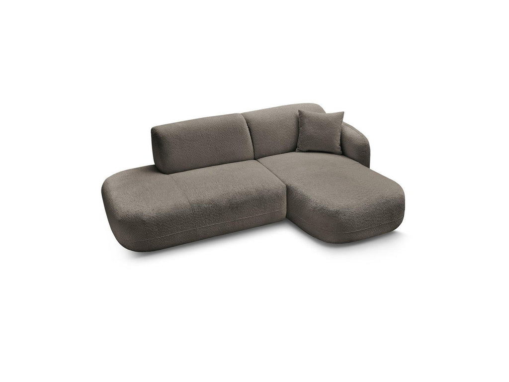 Anda - Fixed Modular Corner Sofa - With 1 Chaise Longue and 1 End Section - Right-Hand Corner