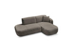 Anda - Fixed Modular Corner Sofa - With 1 Chaise Longue and 1 End Section - Right-Hand Corner