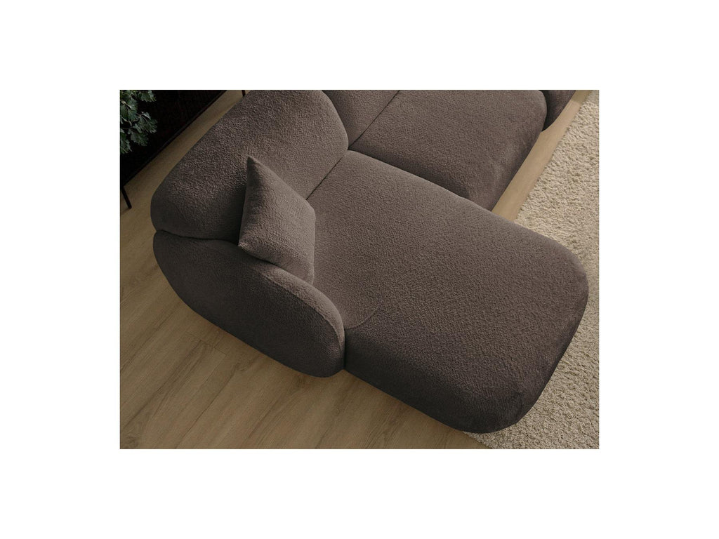Anda - Fixed Modular Corner Sofa - With 1 Chaise Longue and 1 End Sofa Chair - Left Corner