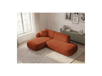 Anda - Fixed Modular Corner Sofa - With 1 Chaise Longue and 1 End Sofa Chair - Left Corner