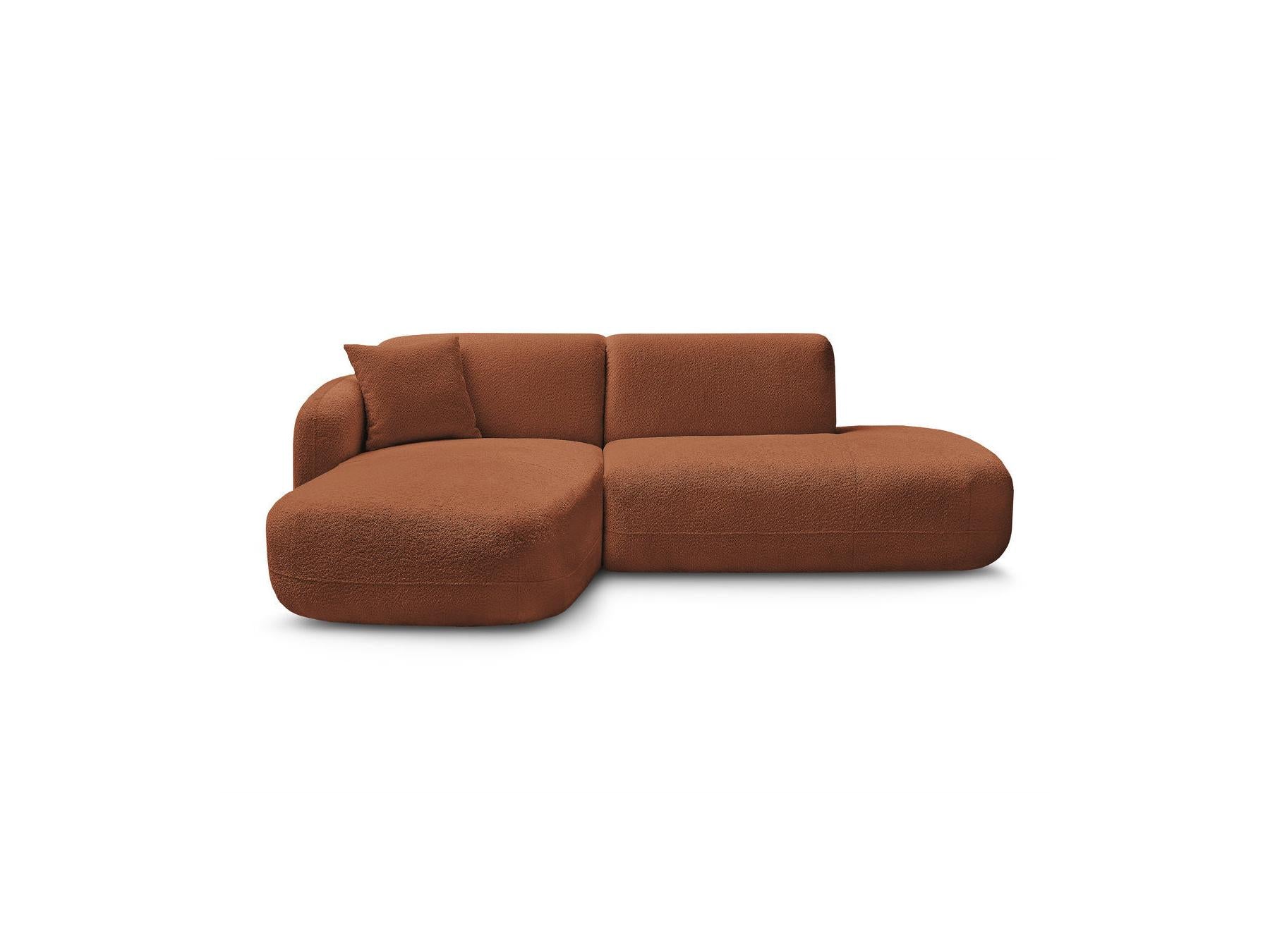 Anda - Fixed Modular Corner Sofa - With 1 Chaise Longue and 1 End Sofa Chair - Left Corner