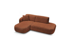 Anda - Fixed Modular Corner Sofa - With 1 Chaise Longue and 1 End Sofa Chair - Left Corner