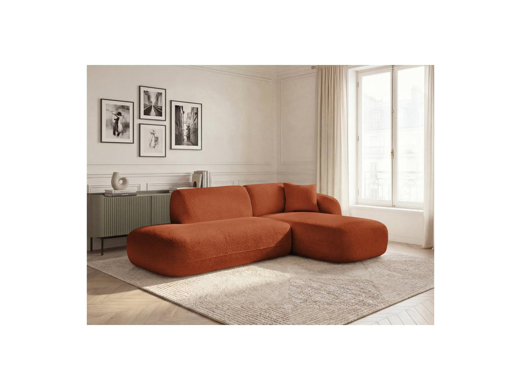 Anda - Fixed Modular Corner Sofa - With 1 Chaise Longue and 1 End Section - Right-Hand Corner