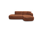Anda - Fixed Modular Corner Sofa - With 1 Chaise Longue and 1 End Section - Right-Hand Corner
