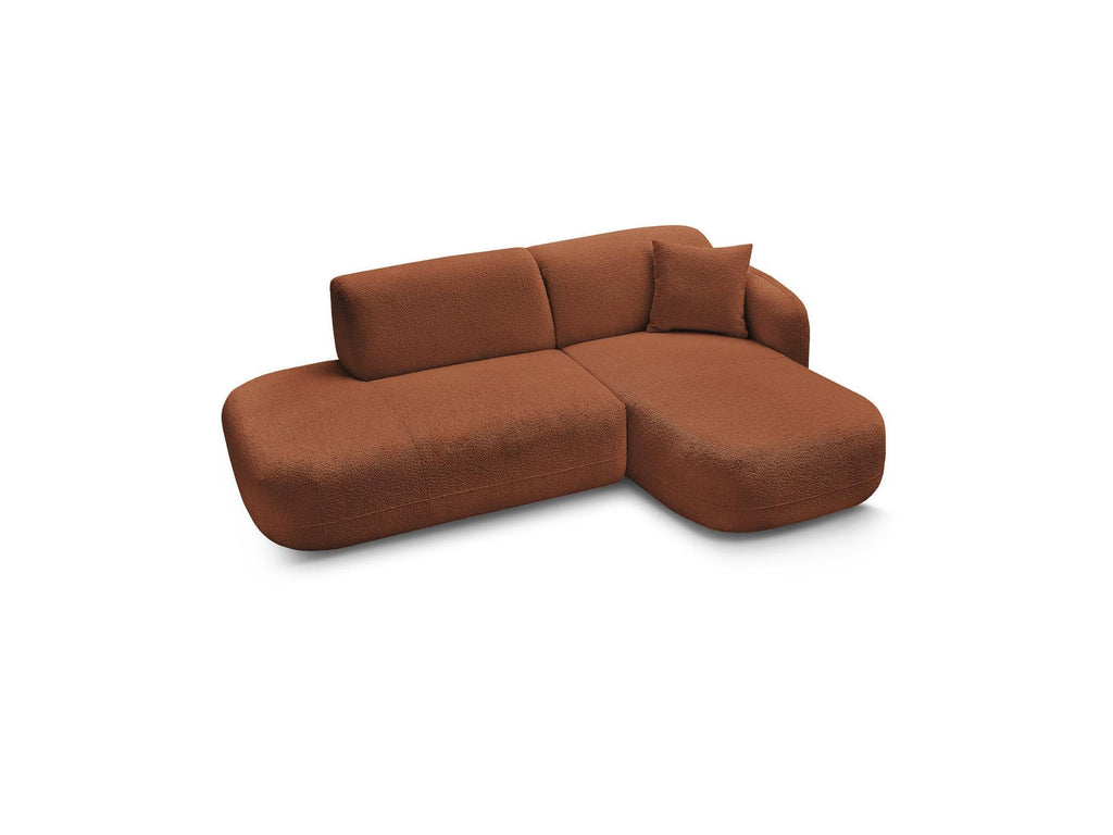 Anda - Fixed Modular Corner Sofa - With 1 Chaise Longue and 1 End Section - Right-Hand Corner