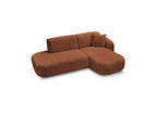Anda - Fixed Modular Corner Sofa - With 1 Chaise Longue and 1 End Section - Right-Hand Corner