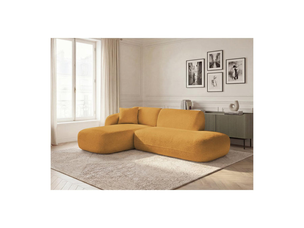 Anda - Fixed Modular Corner Sofa - With 1 Chaise Longue and 1 End Sofa Chair - Left Corner