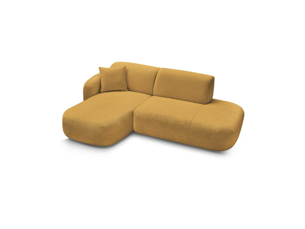Anda - Fixed Modular Corner Sofa - With 1 Chaise Longue and 1 End Sofa Chair - Left Corner