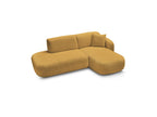Anda - Fixed Modular Corner Sofa - With 1 Chaise Longue and 1 End Section - Right-Hand Corner