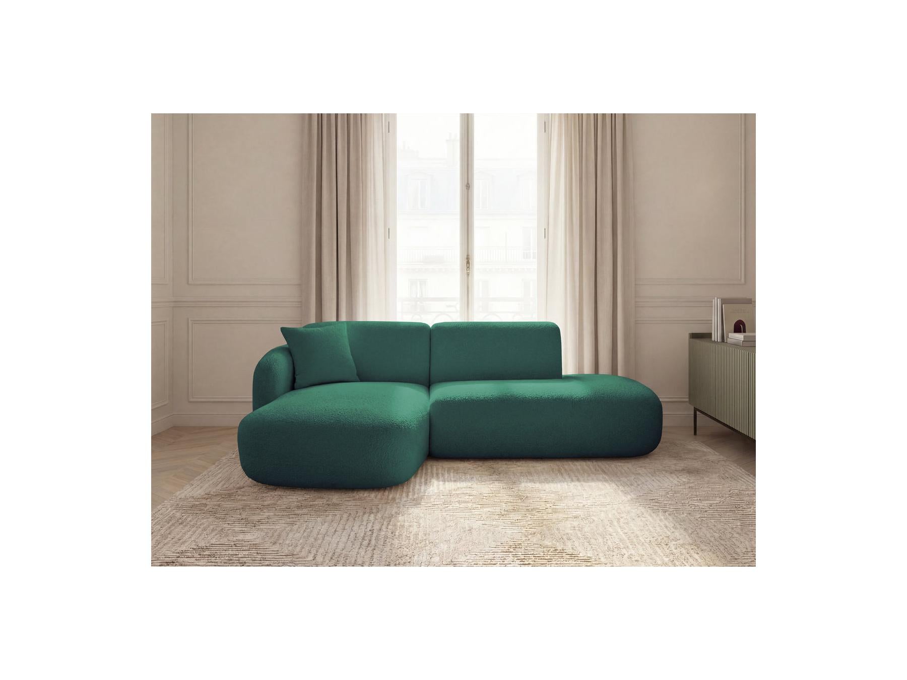 Anda - Fixed Modular Corner Sofa - With 1 Chaise Longue and 1 End Sofa Chair - Left Corner