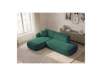 Anda - Fixed Modular Corner Sofa - With 1 Chaise Longue and 1 End Sofa Chair - Left Corner