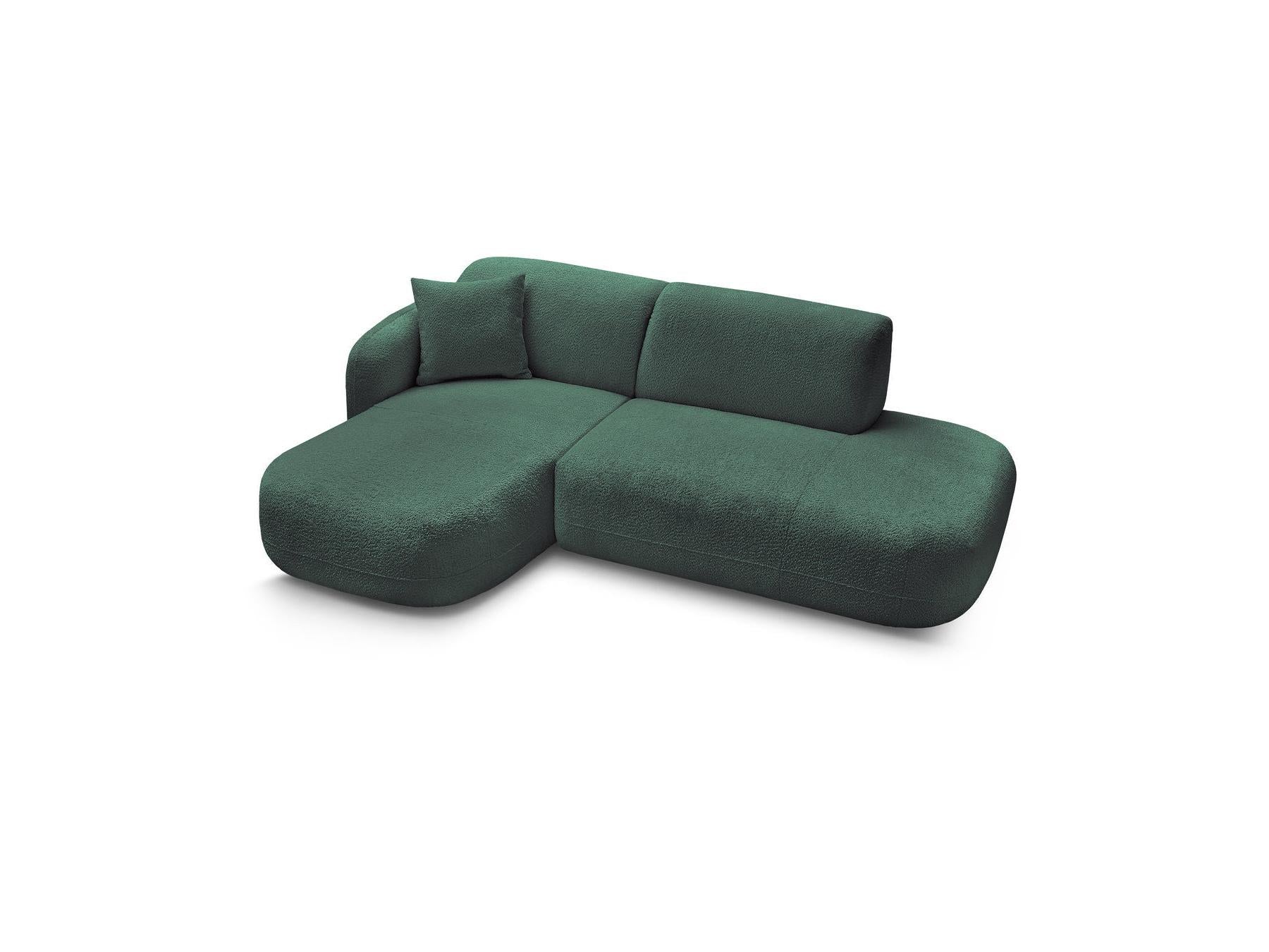 Anda - Fixed Modular Corner Sofa - With 1 Chaise Longue and 1 End Sofa Chair - Left Corner