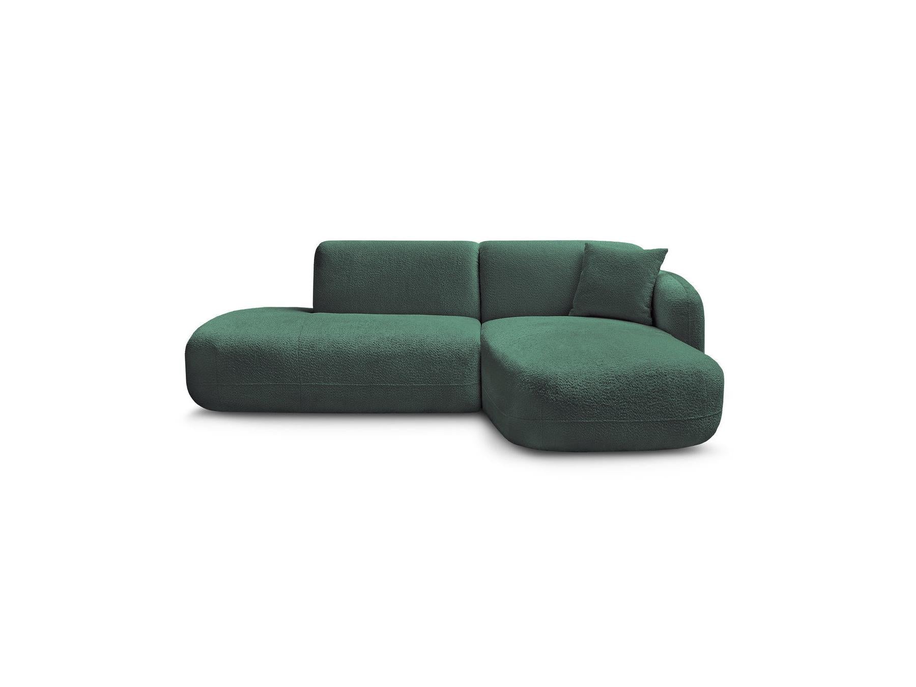 Anda - Fixed Modular Corner Sofa - With 1 Chaise Longue and 1 End Section - Right-Hand Corner