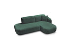 Anda - Fixed Modular Corner Sofa - With 1 Chaise Longue and 1 End Section - Right-Hand Corner