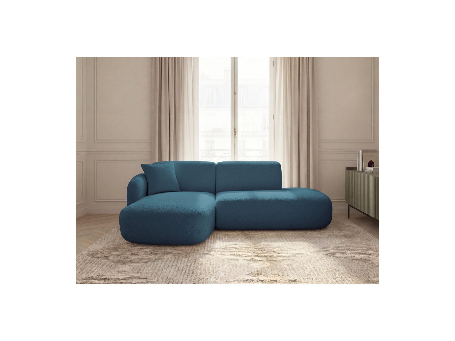Anda - Fixed Modular Corner Sofa - With 1 Chaise Longue and 1 End Sofa Chair - Left Corner