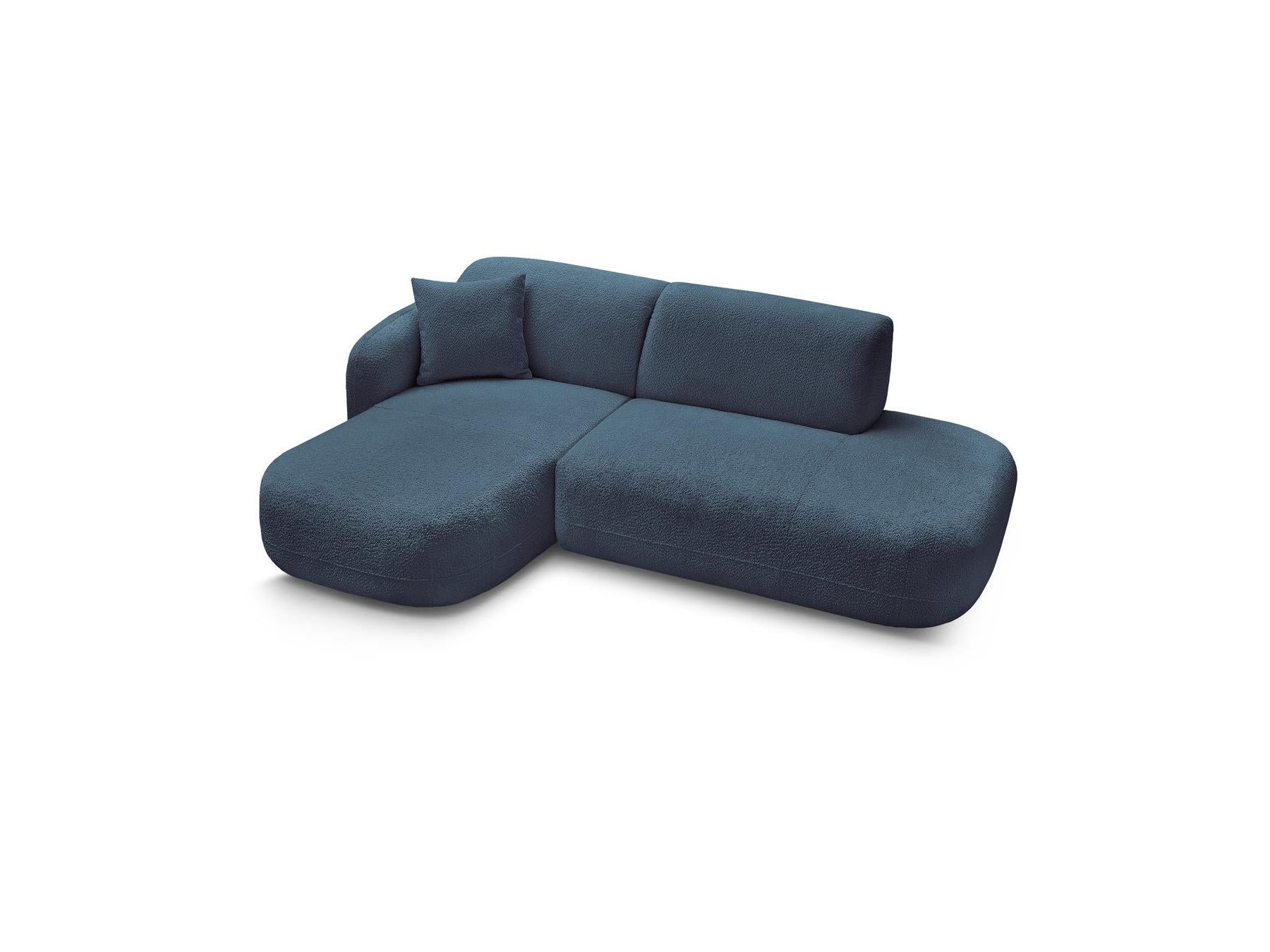 Anda - Fixed Modular Corner Sofa - With 1 Chaise Longue and 1 End Sofa Chair - Left Corner