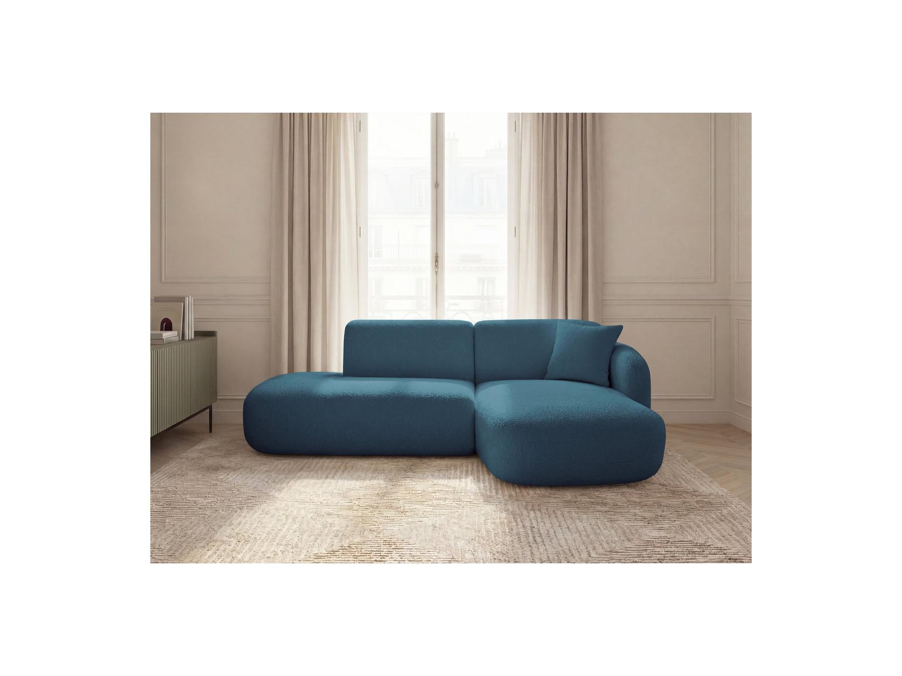 Anda - Fixed Modular Corner Sofa - With 1 Chaise Longue and 1 End Section - Right-Hand Corner