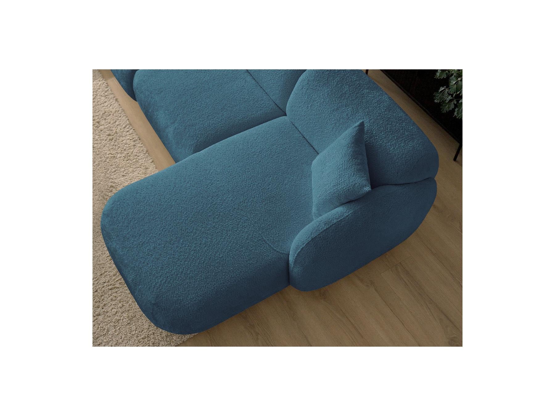 Anda - Fixed Modular Corner Sofa - With 1 Chaise Longue and 1 End Section - Right-Hand Corner