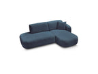 Anda - Fixed Modular Corner Sofa - With 1 Chaise Longue and 1 End Section - Right-Hand Corner