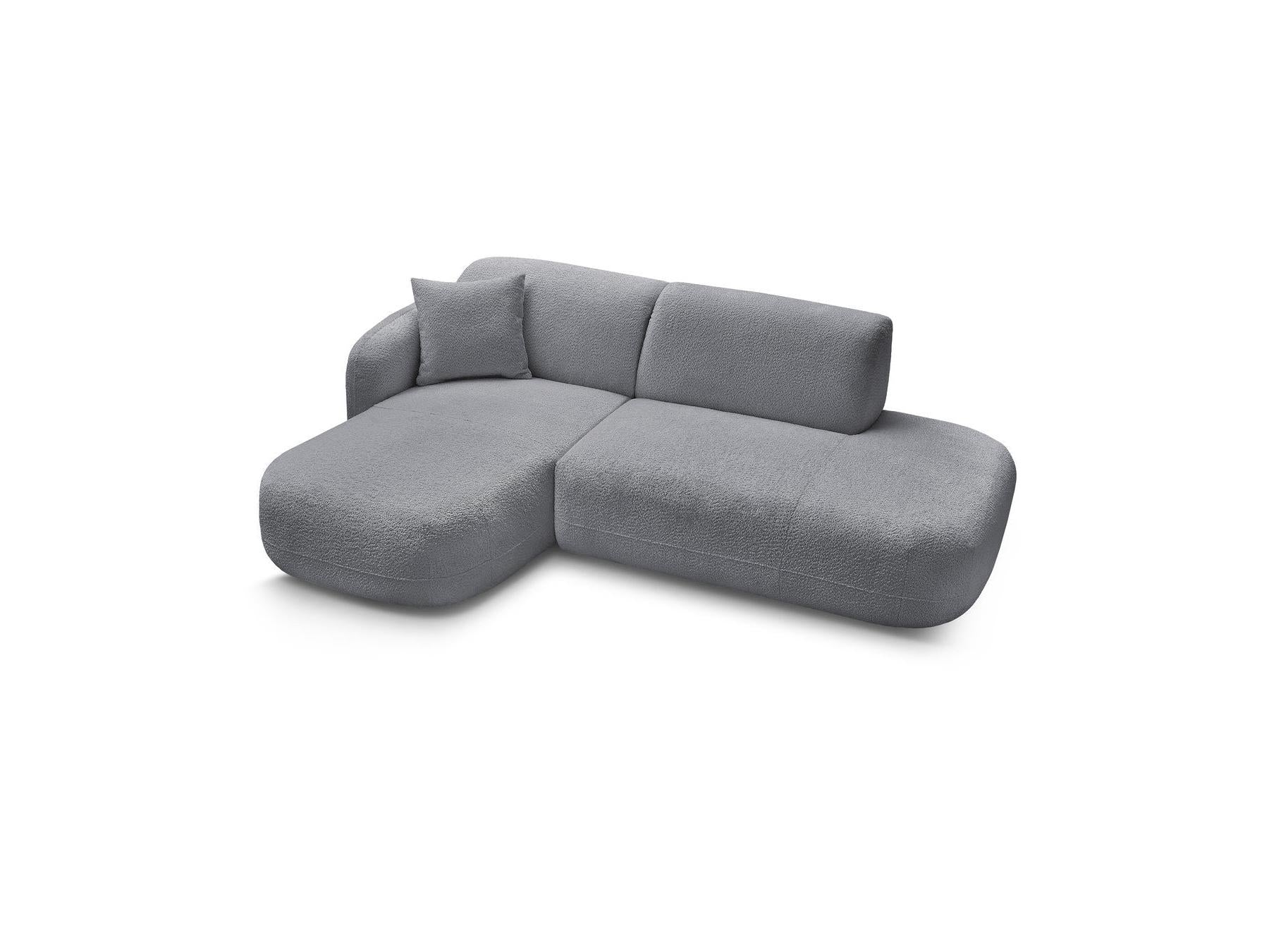 Anda - Fixed Modular Corner Sofa - With 1 Chaise Longue and 1 End Sofa Chair - Left Corner