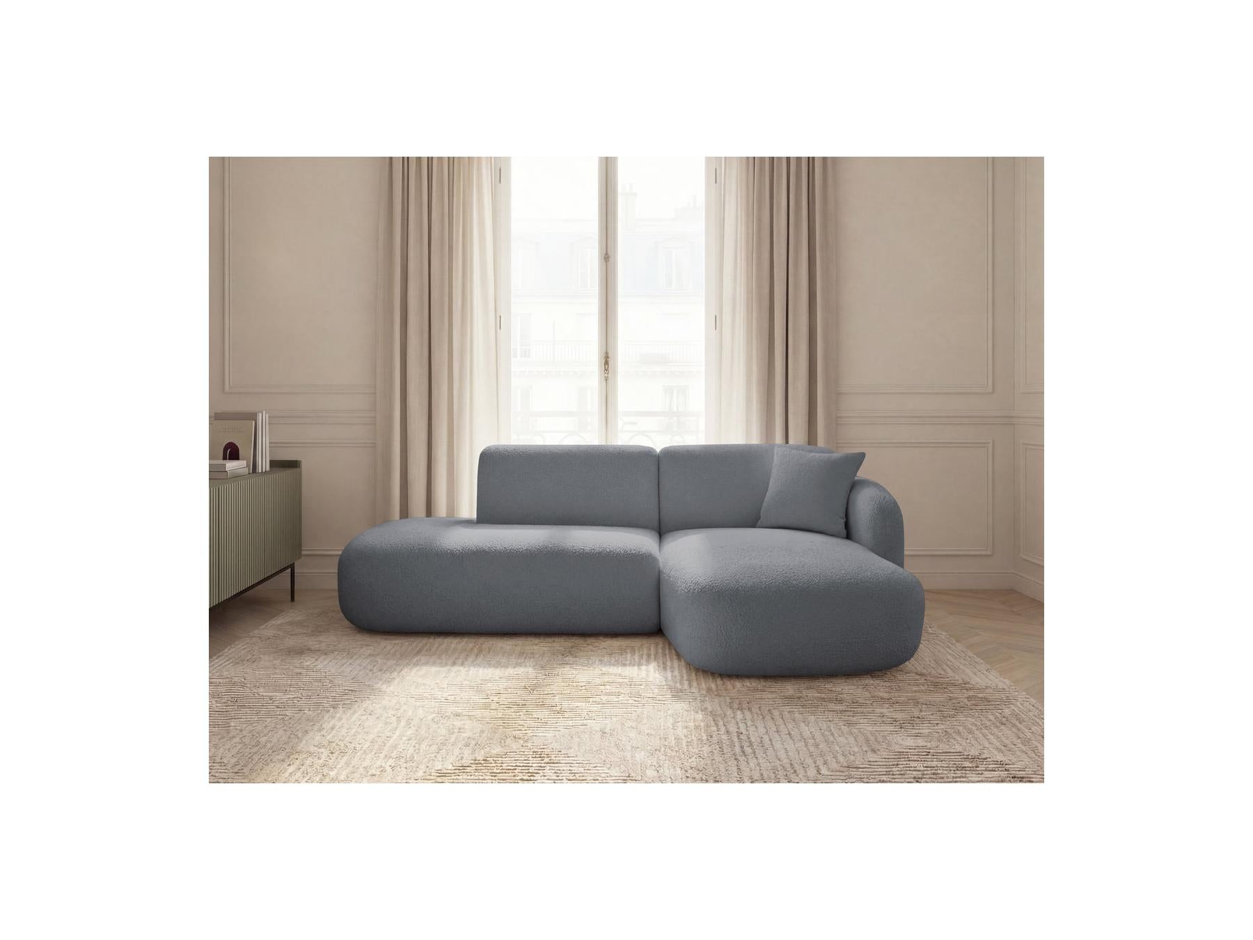 Anda - Fixed Modular Corner Sofa - With 1 Chaise Longue and 1 End Section - Right-Hand Corner