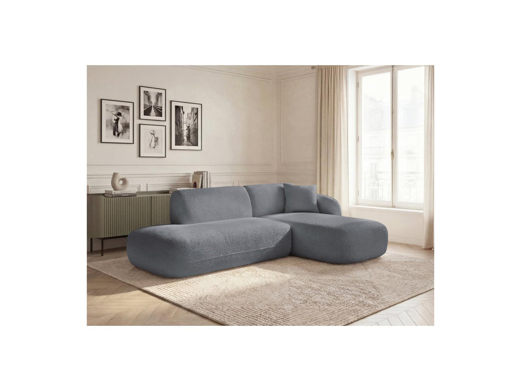 Anda - Fixed Modular Corner Sofa - With 1 Chaise Longue and 1 End Section - Right-Hand Corner