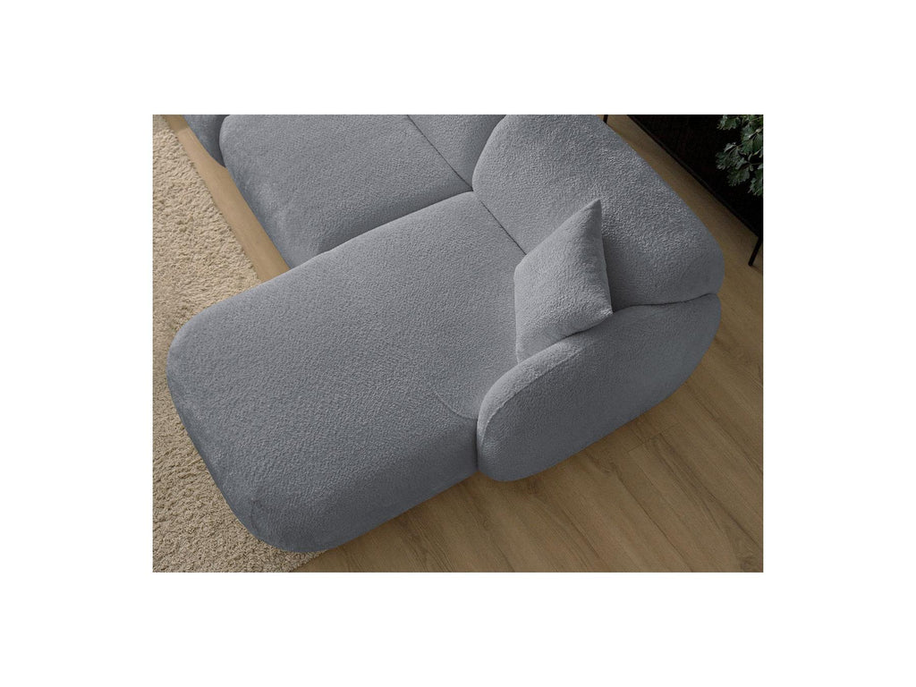 Anda - Fixed Modular Corner Sofa - With 1 Chaise Longue and 1 End Section - Right-Hand Corner