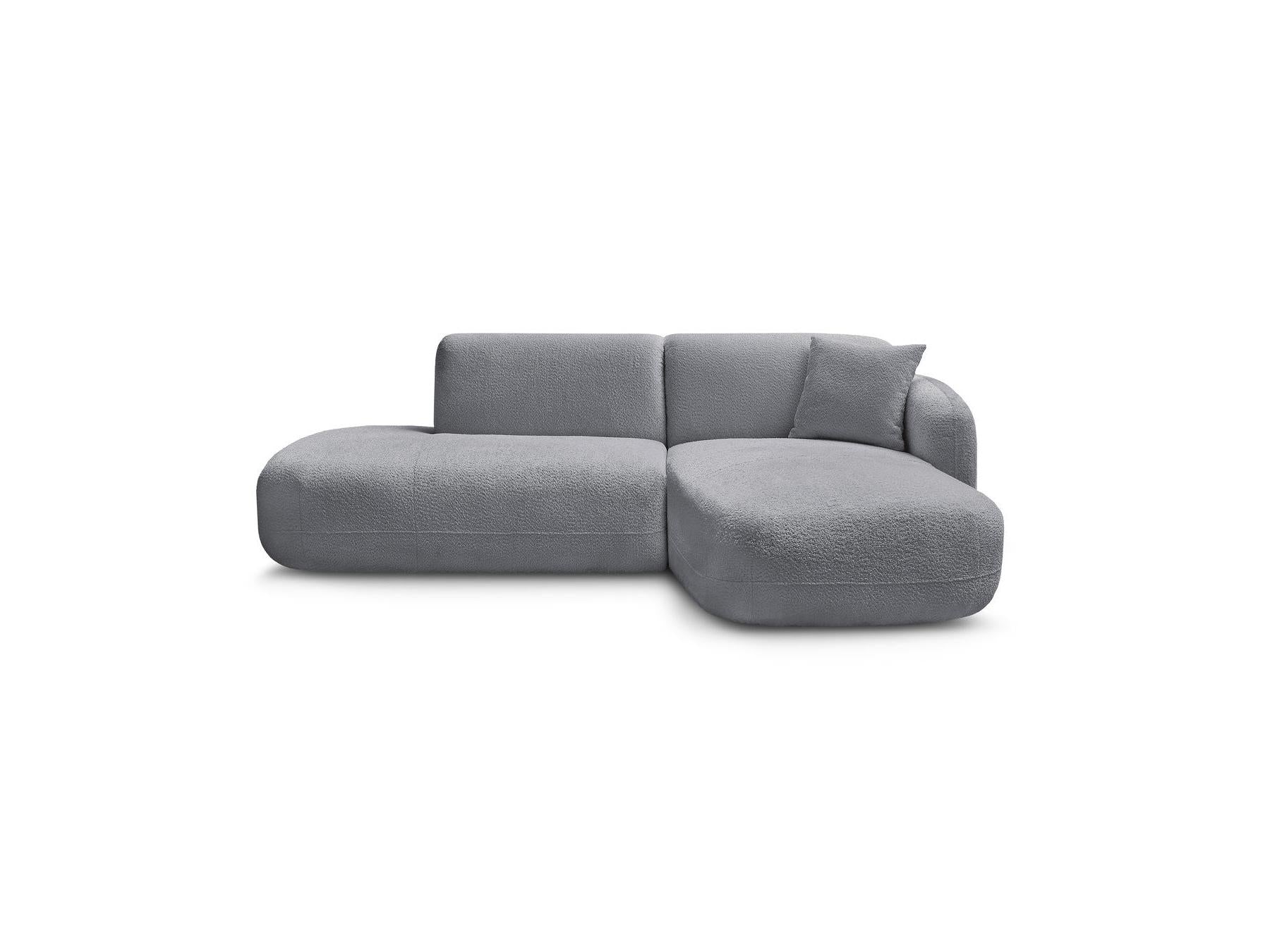 Anda - Fixed Modular Corner Sofa - With 1 Chaise Longue and 1 End Section - Right-Hand Corner
