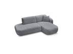 Anda - Fixed Modular Corner Sofa - With 1 Chaise Longue and 1 End Section - Right-Hand Corner