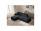 Anda - Fixed Modular Corner Sofa - With 1 Chaise Longue and 1 End Sofa Chair - Left Corner