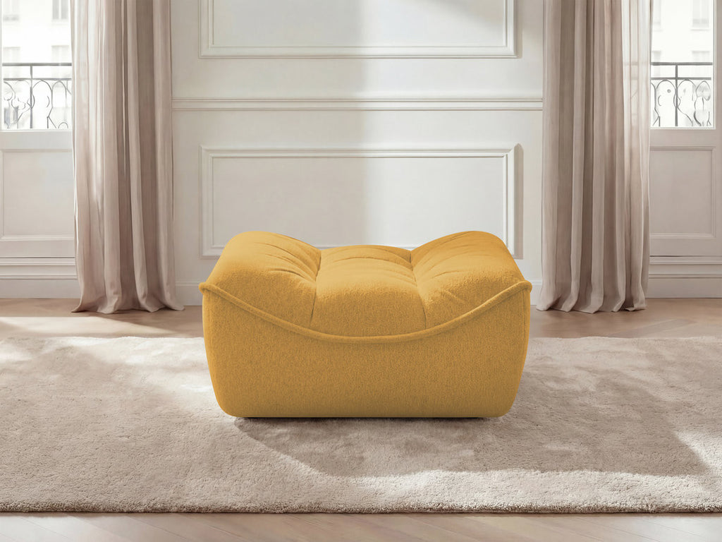 Pouf Serena Tissu Chiné