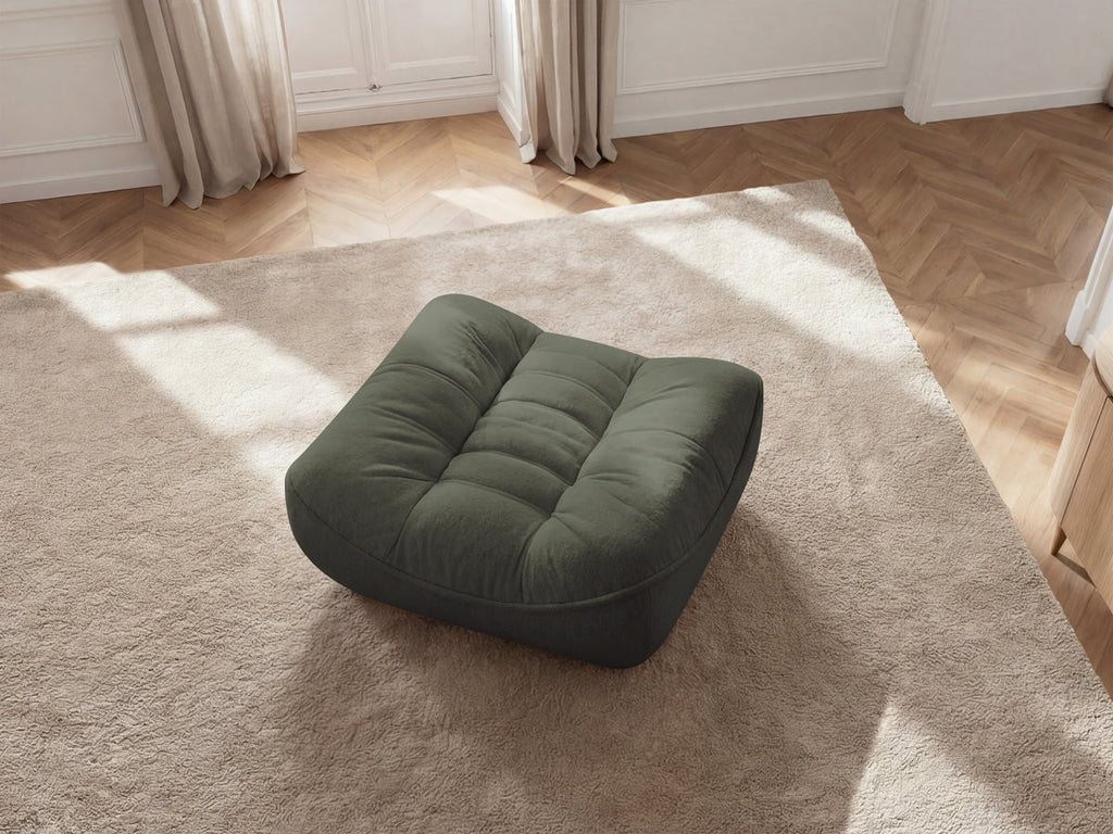 Pouf Serena Tissu Chiné