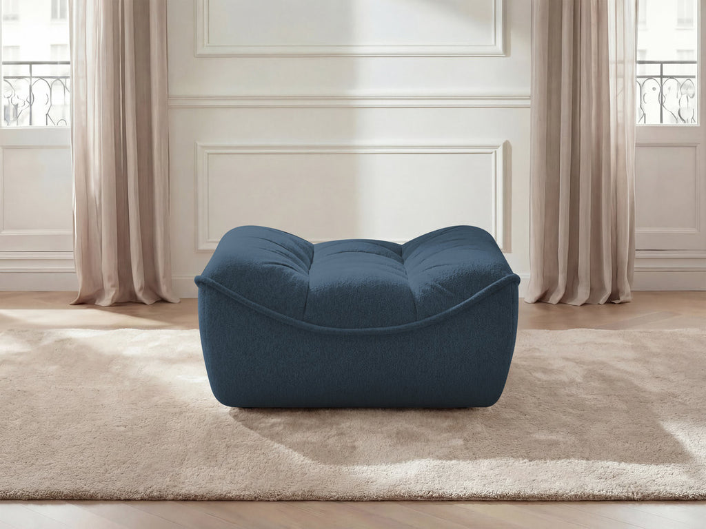 Pouf Serena Tissu Chiné
