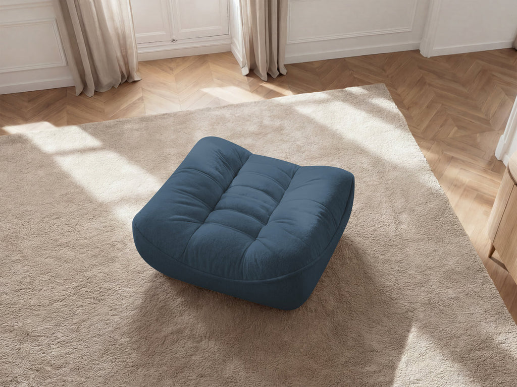 Pouf Serena Tissu Chiné