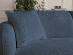 Anda - Modular Fixed Corner Sofa with 1 Chaise Longue, 1 Armless End Unit and 1 Pouffe - Left-Hand Corner