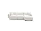 Anda - Fixed Modular Corner Sofa - Chenille Fabric - Right-Hand Corner